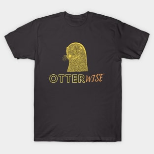 OtterWISE - yellow & orange T-Shirt